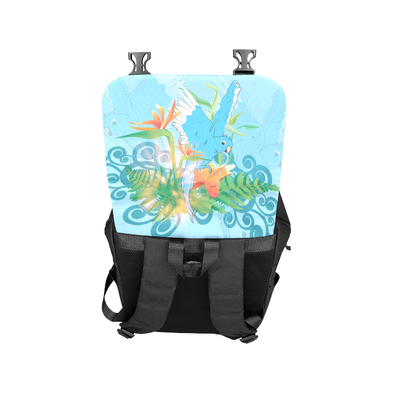 Cute budgies Casual Shoulders Backpack (Model 1623)