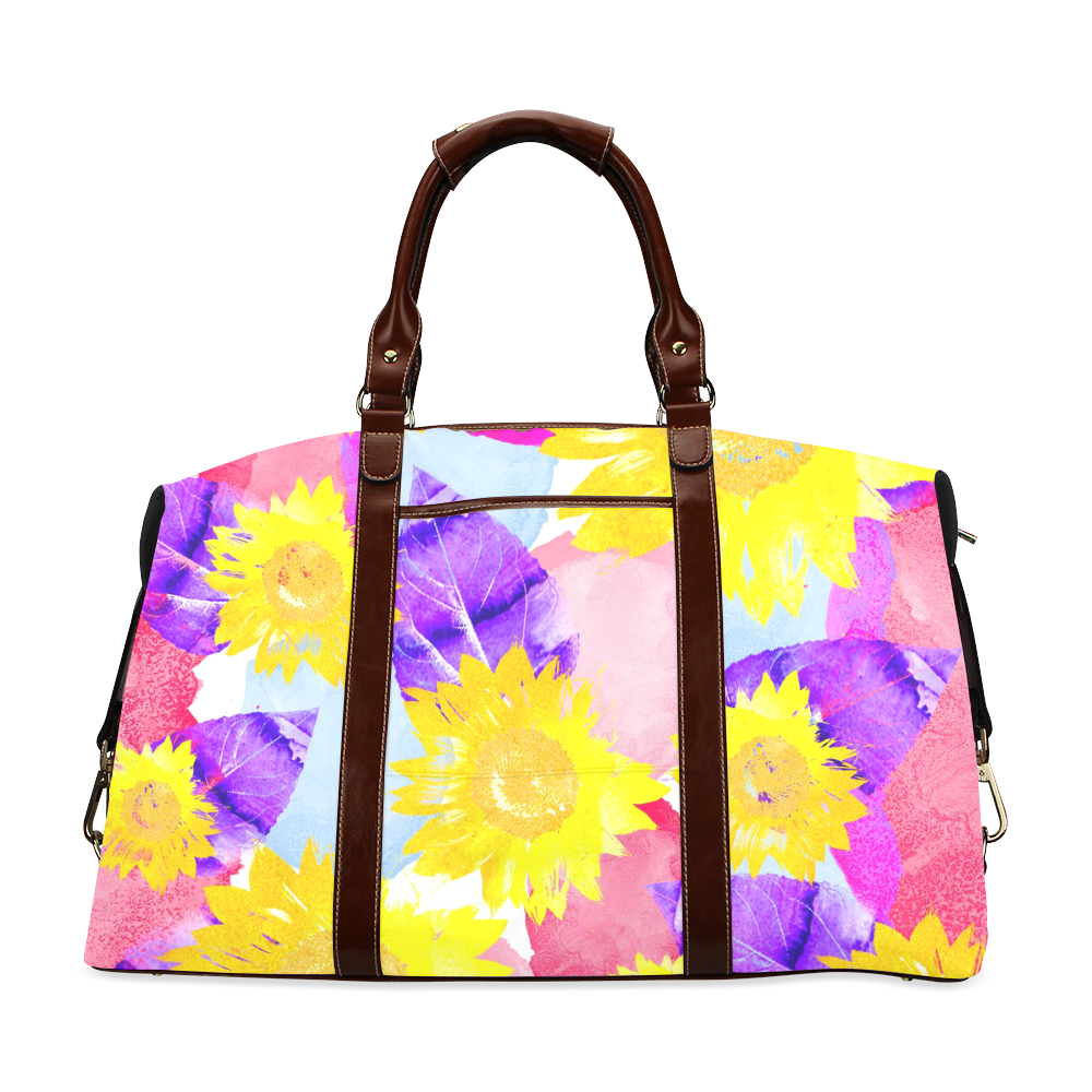 Sunflower Classic Travel Bag (Model 1643)
