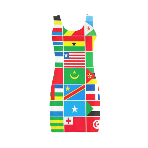 AFRICA Medea Vest Dress (Model D06)