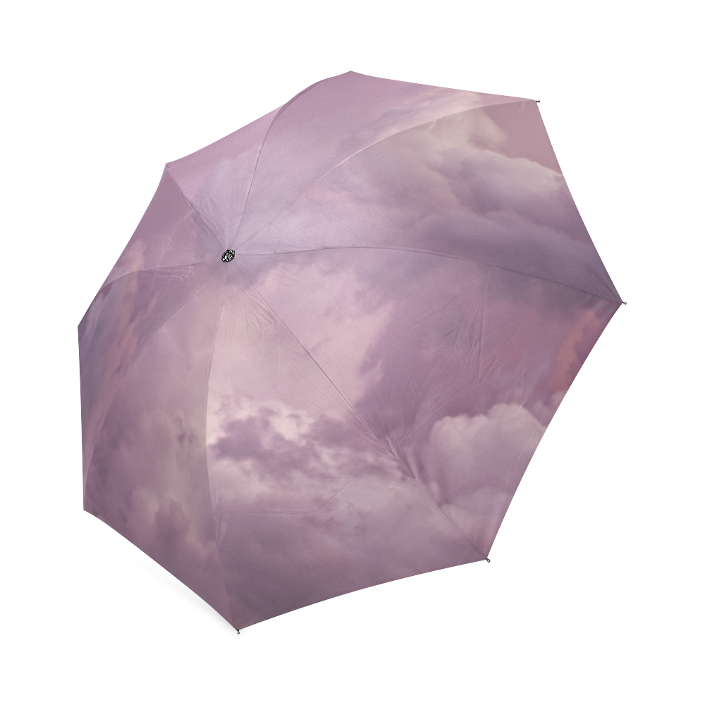 Purple Rain Foldable Umbrella (Model U01)