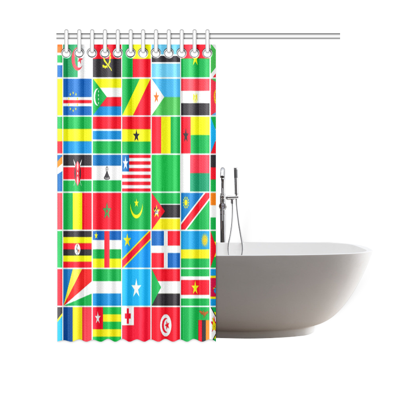 AFRICA Shower Curtain 69"x70"