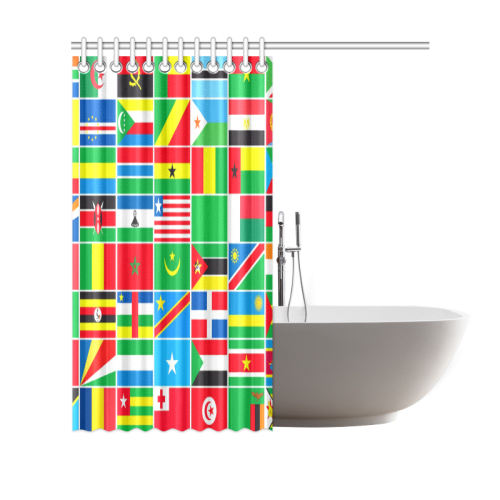AFRICA Shower Curtain 69"x70"