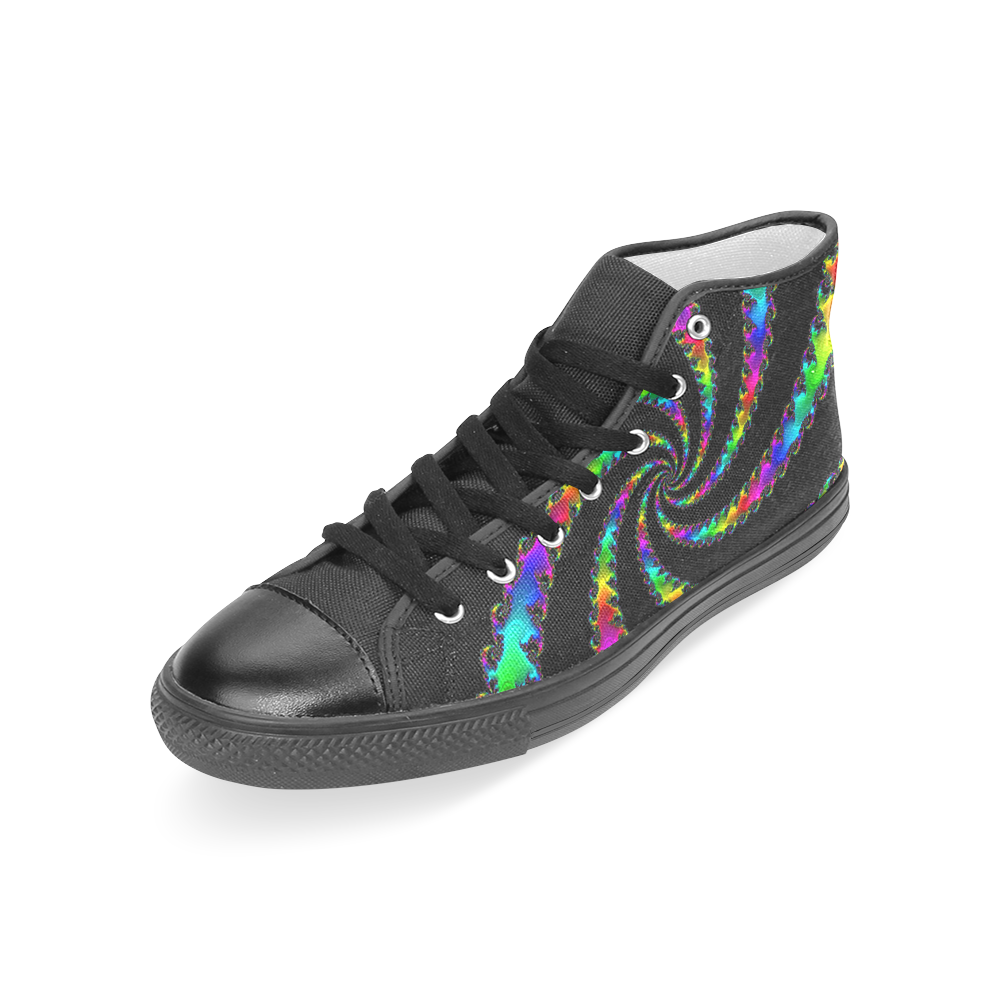 Women’s high top canvas shoes