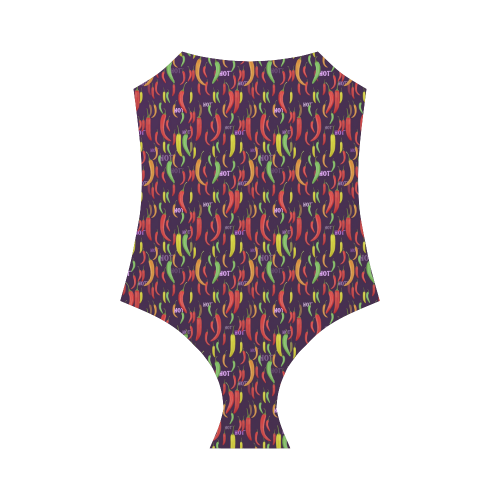 Hot pfefferoni Strap Swimsuit ( Model S05)