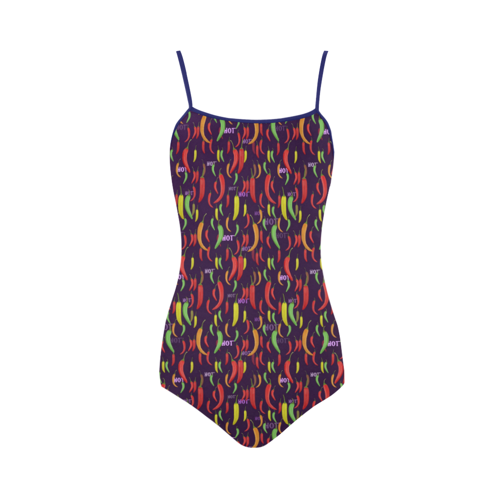 Hot pfefferoni Strap Swimsuit ( Model S05)
