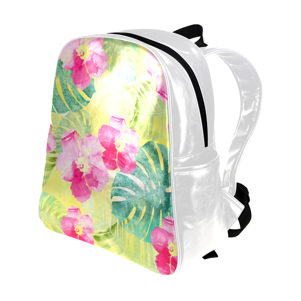 Tropical Dream Multi-Pockets Backpack (Model 1636)