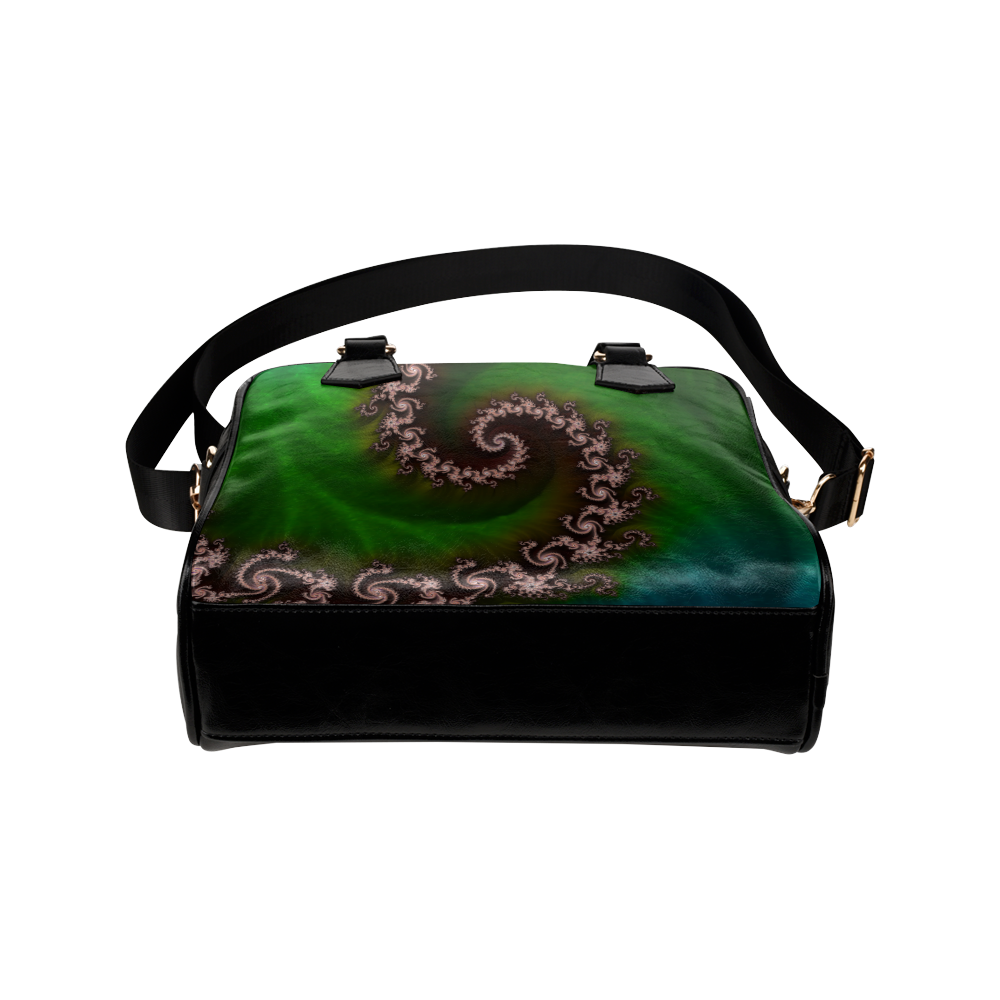 Benthic Saltlife Shoulder Bag - Coral Reef Treasure Hunter Shoulder Handbag (Model 1634)
