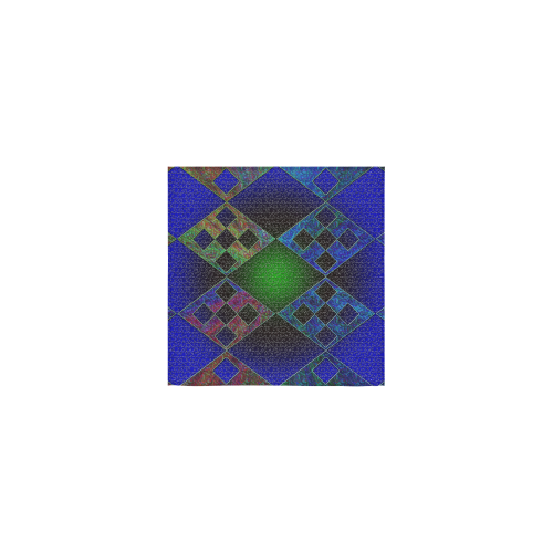 Bluish Elements Square Towel 13“x13”