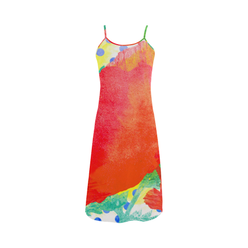 Poppy and Dots Alcestis Slip Dress (Model D05)