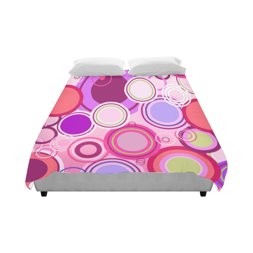 Pink Bubble Pop Duvet Cover 86"x70" ( All-over-print)