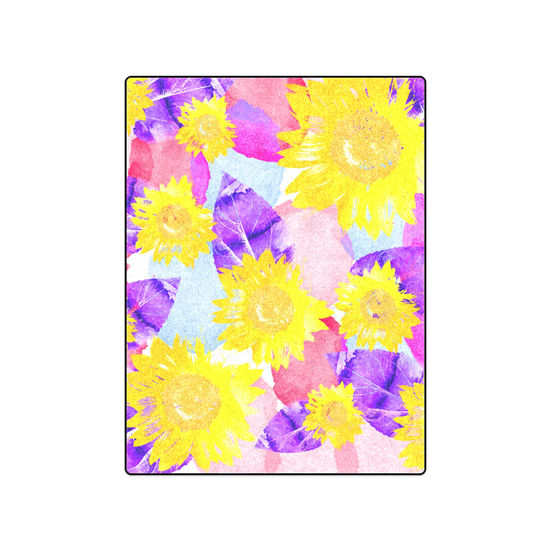 Sunflower Blanket 50"x60"