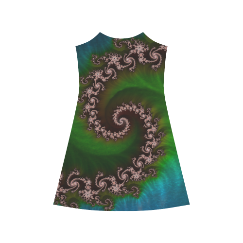 Benthic Saltlife Slip - Coral Reef Treasure Hunter Alcestis Slip Dress (Model D05)