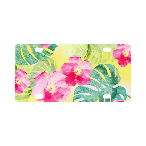 Tropical Dream Classic License Plate