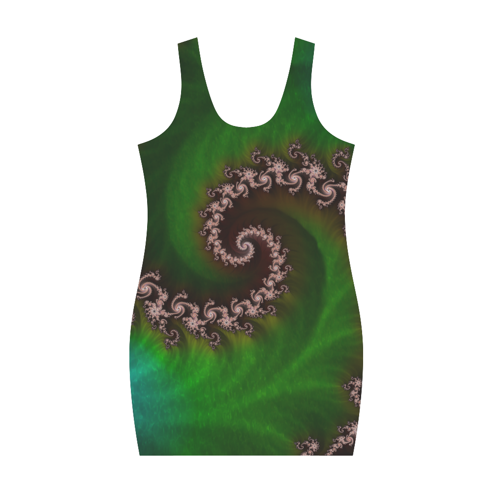 Benthic Saltlife Vest Dress - Coral Reef Treasure Hunter Medea Vest Dress (Model D06)