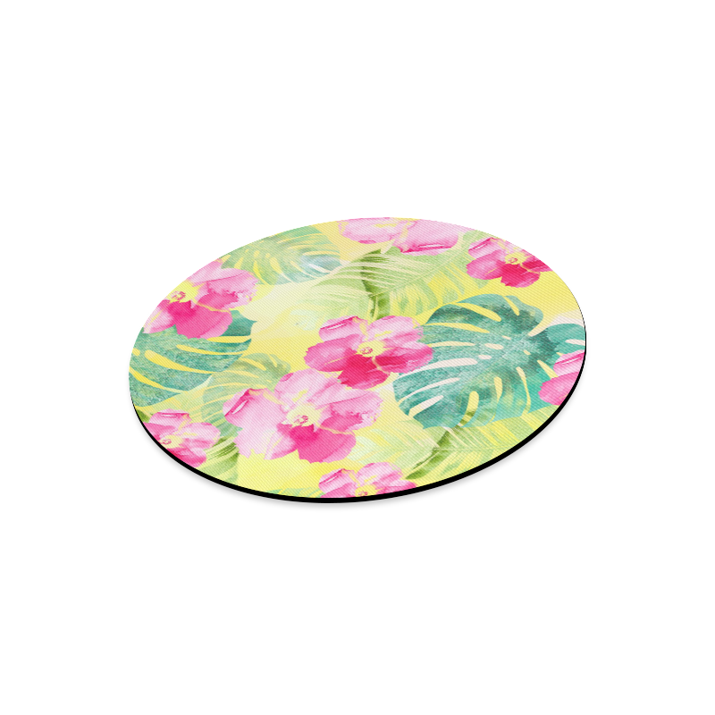 Tropical Dream Round Mousepad