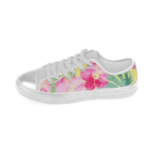 Tropical Dream Women's Classic Canvas Shoes (Model 018)