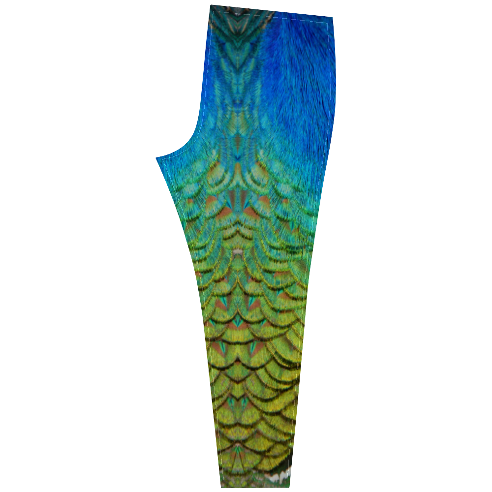 Peacock Pattern Cassandra Women's Leggings (Model L01)