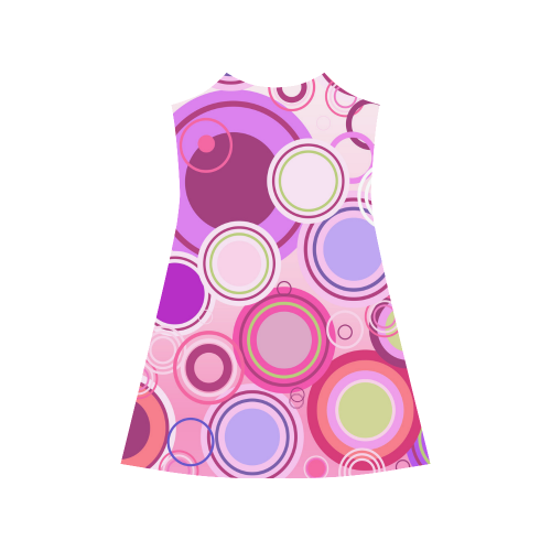 Pink Bubble Pop Alcestis Slip Dress (Model D05)