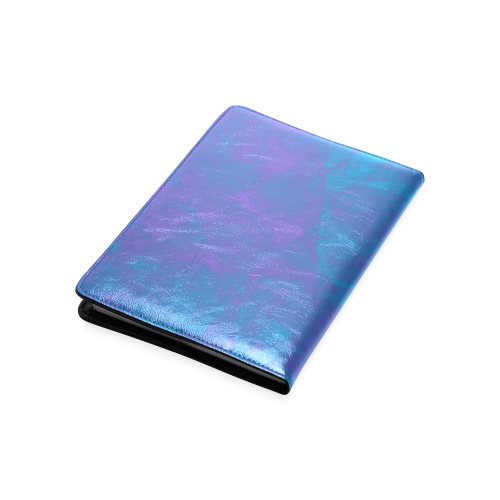 blue and purple Custom NoteBook A5