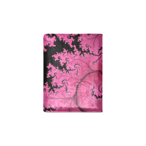 pink and black fractal Custom NoteBook B5