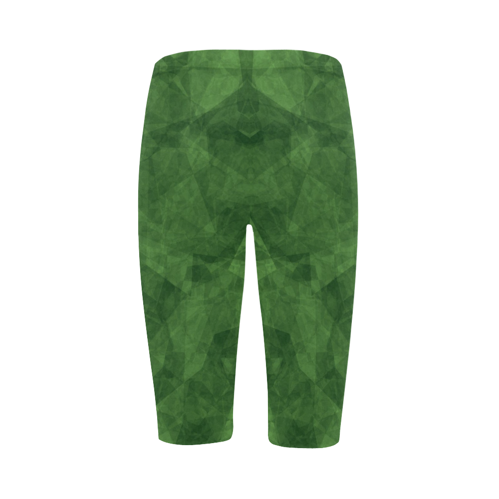 green ice Hestia Cropped Leggings (Model L03)