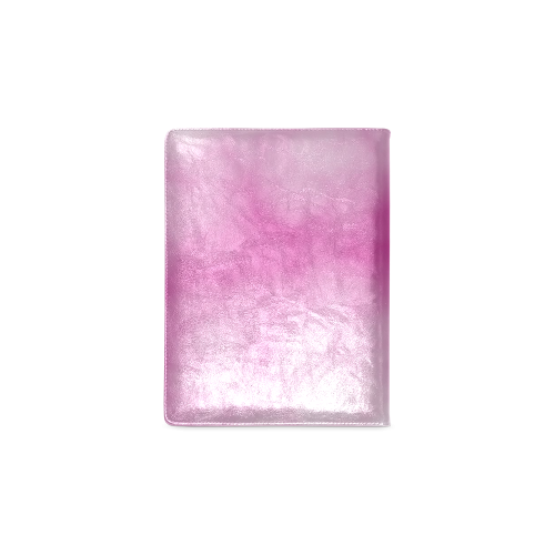 pink and white clouds Custom NoteBook B5