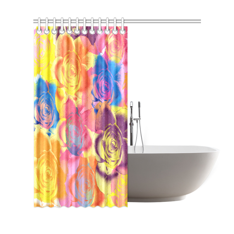 Roses Shower Curtain 69"x72"