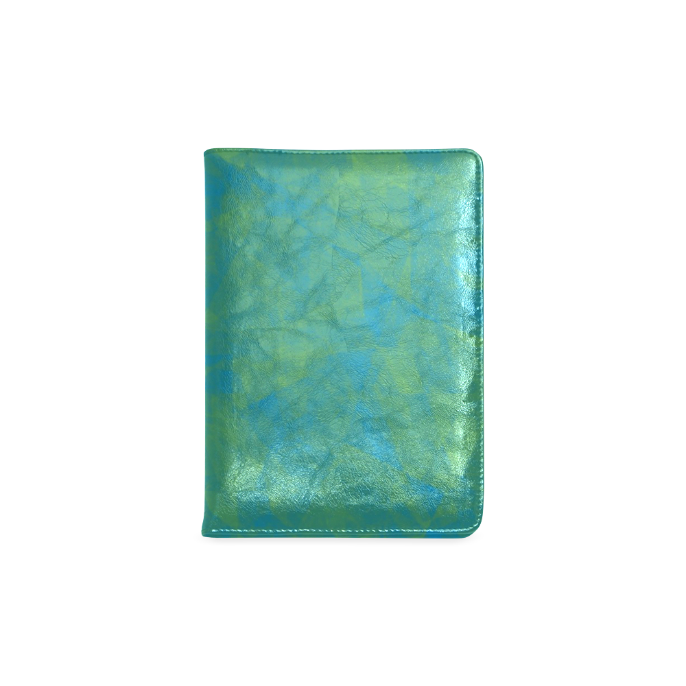 blue and green Custom NoteBook A5