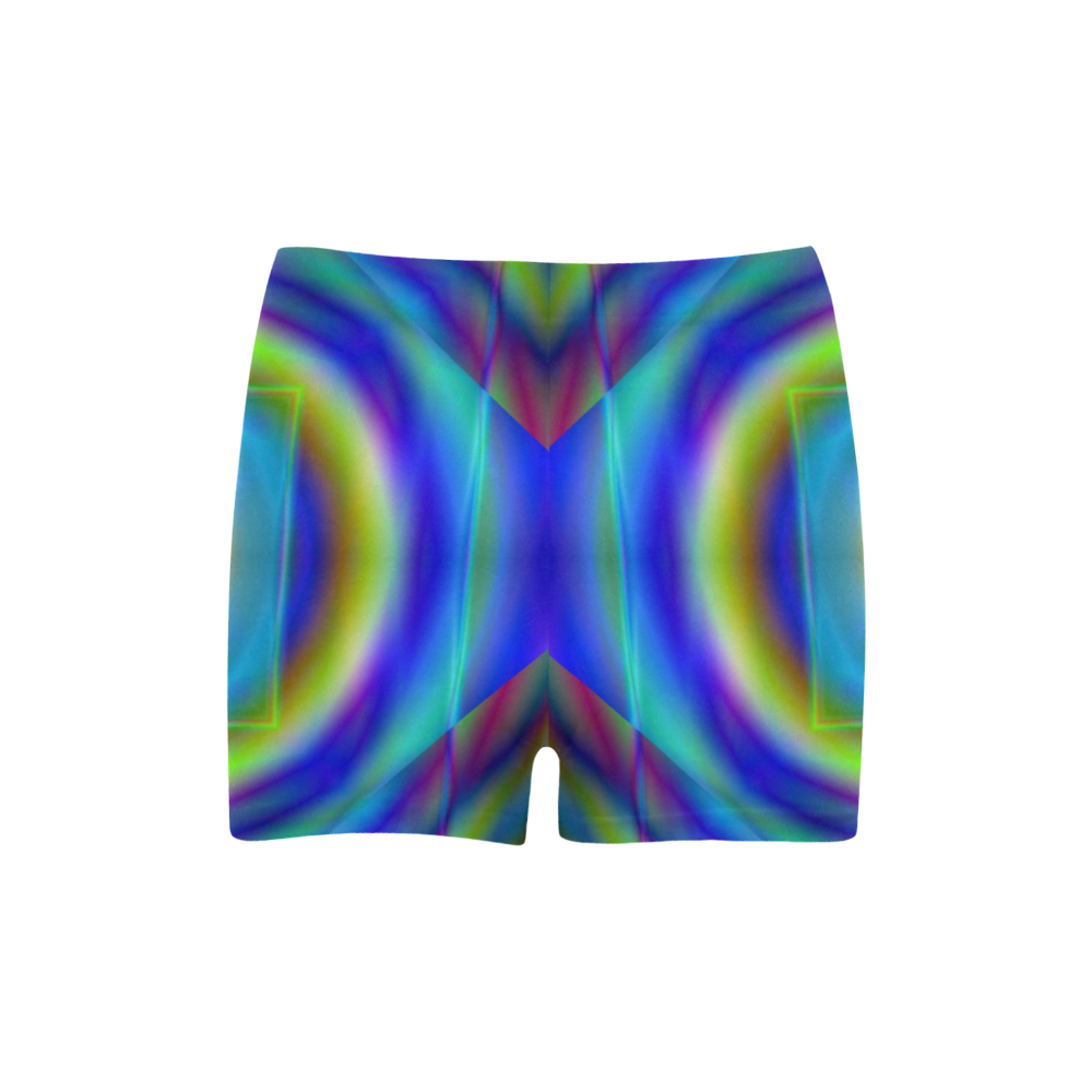 color square Briseis Skinny Shorts (Model L04)