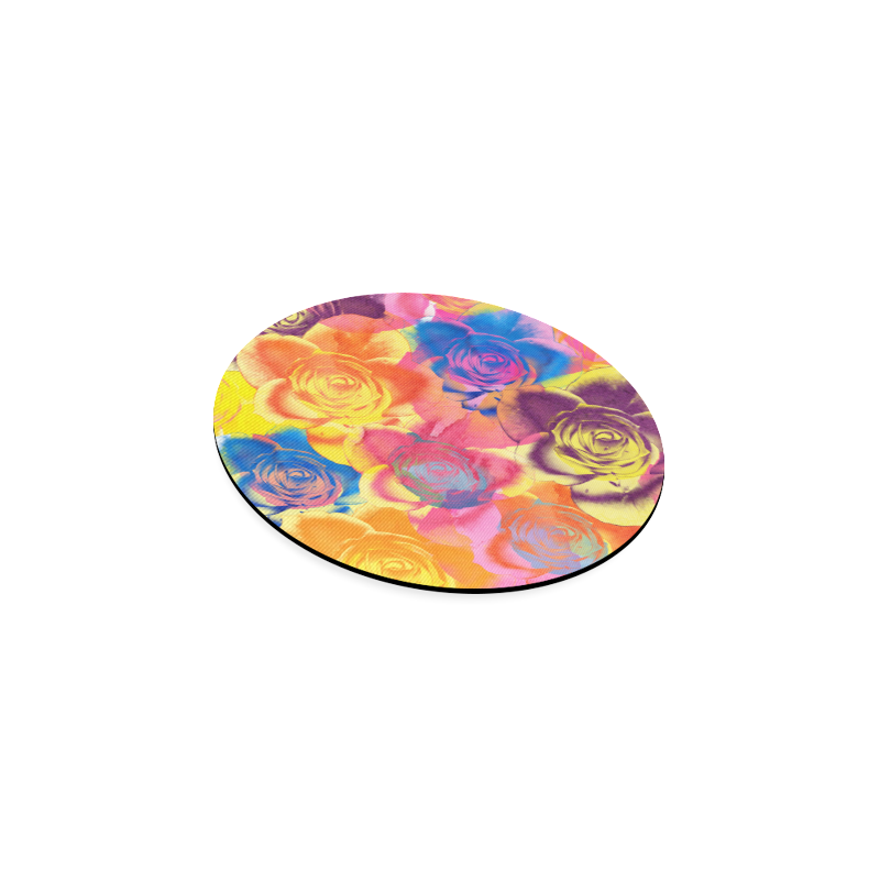 Roses Round Coaster