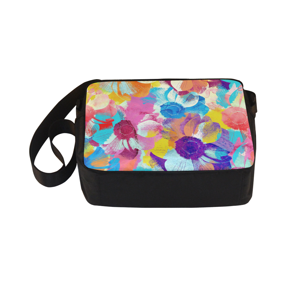 Anemones Flower Classic Cross-body Nylon Bags (Model 1632)