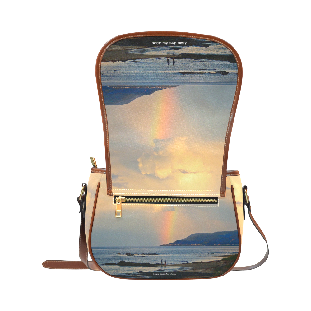 Rainbow Walk Saddle Bag/Small (Model 1649) Full Customization