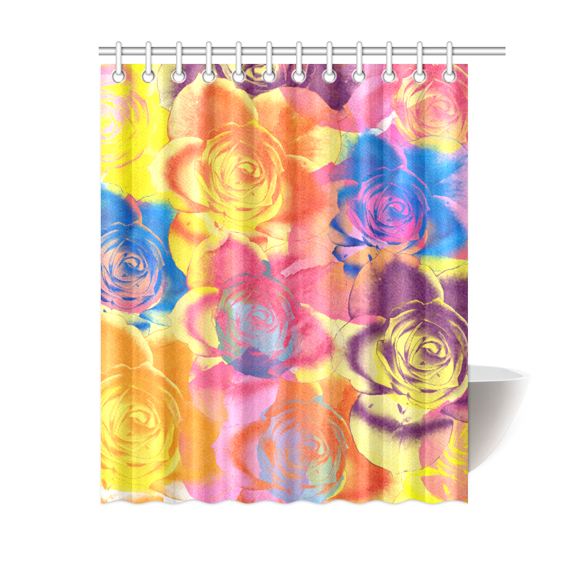 Roses Shower Curtain 60"x72"