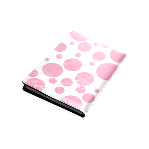 pink polka dot Custom NoteBook B5