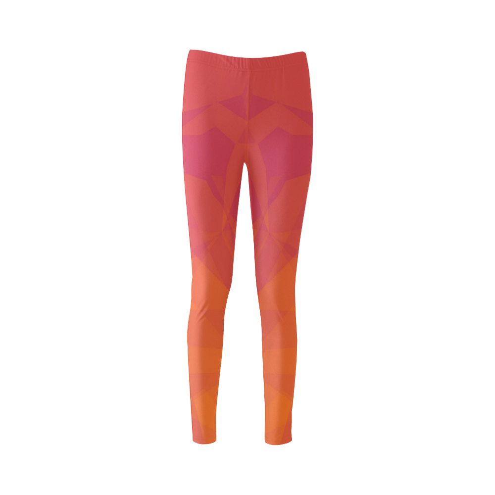 orange jello Cassandra Women's Leggings (Model L01)