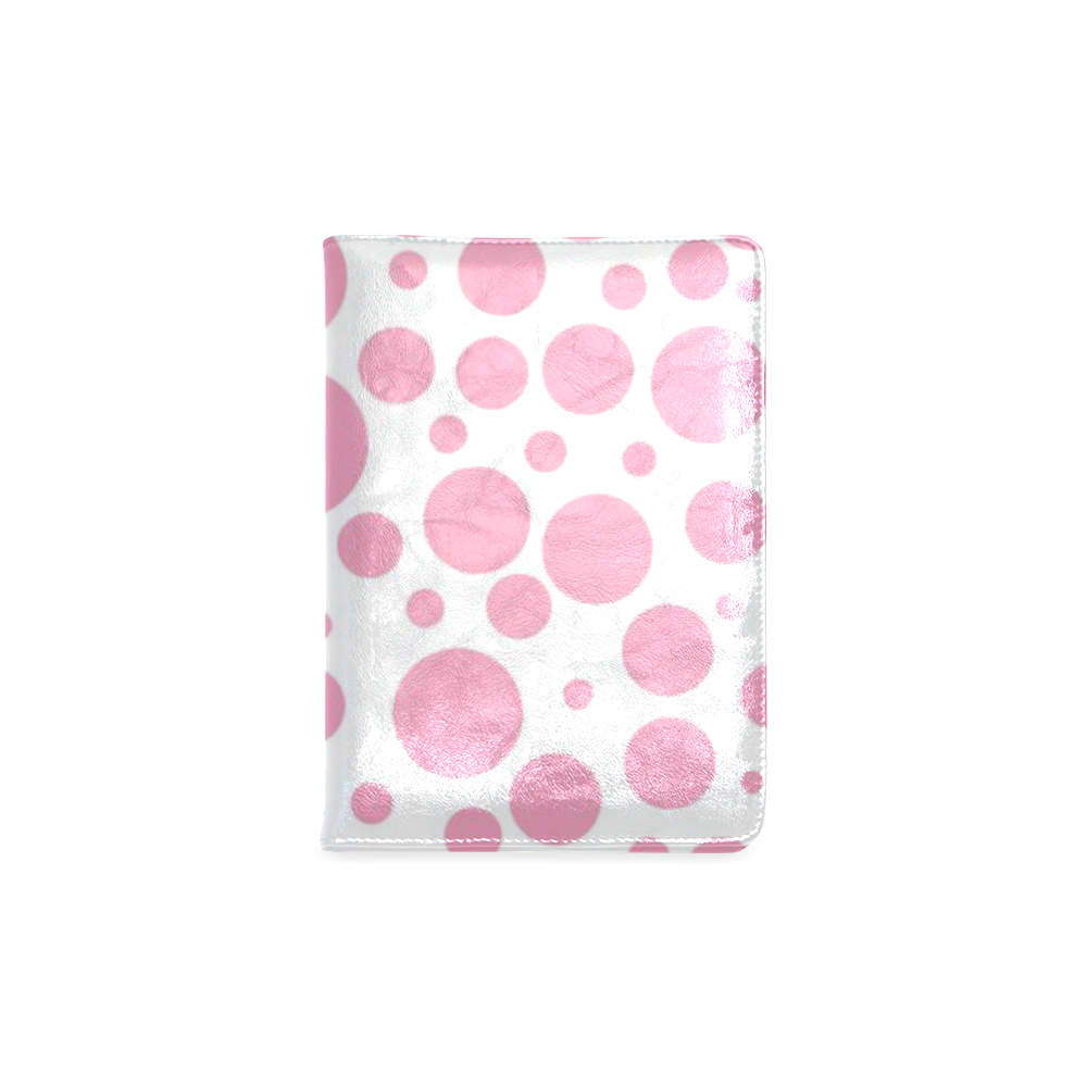 pink polka dot Custom NoteBook A5