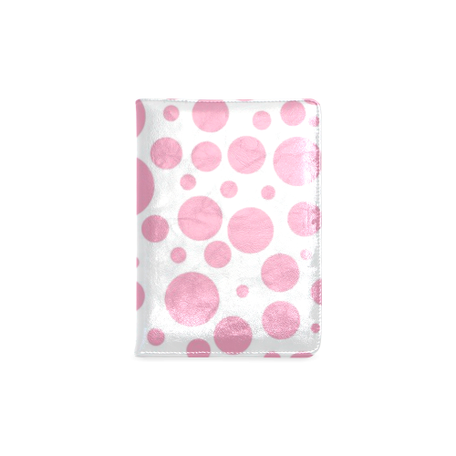 pink polka dot Custom NoteBook A5