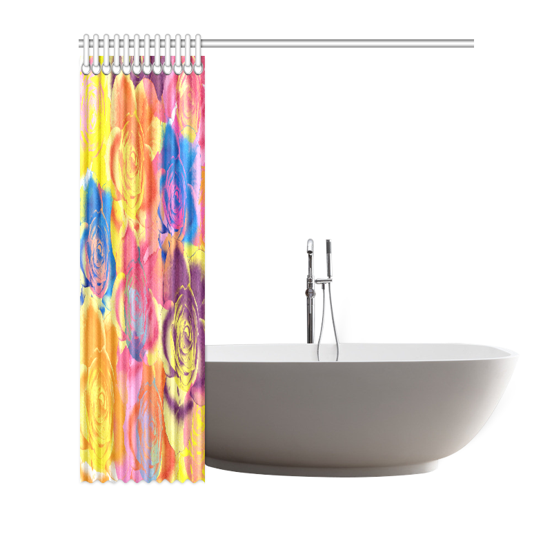 Roses Shower Curtain 72"x72"