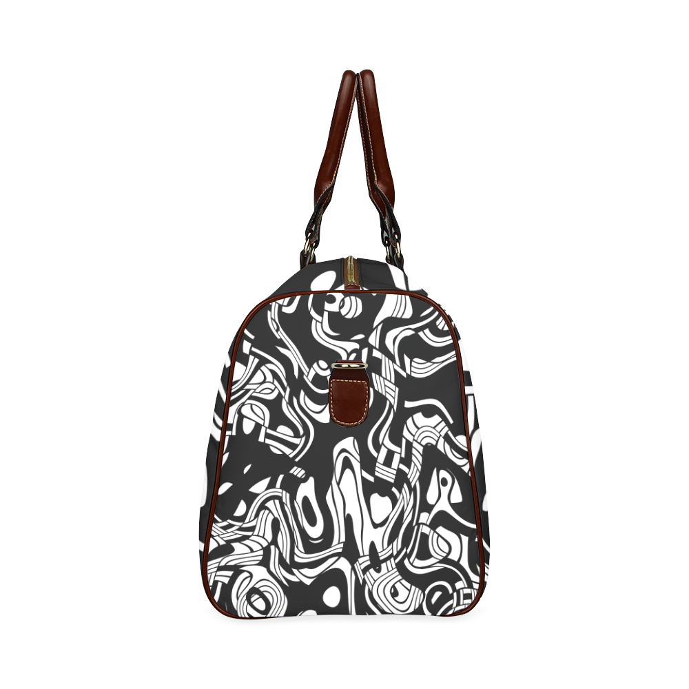 squiggly Waterproof Travel Bag/Small (Model 1639)