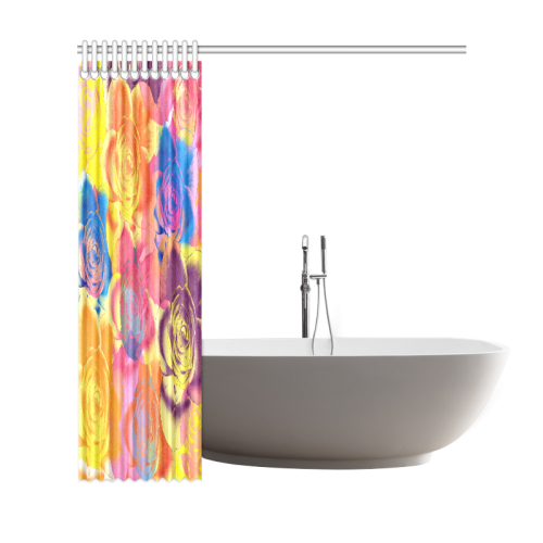 Roses Shower Curtain 69"x72"