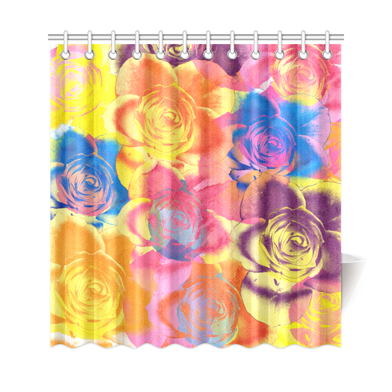 Roses Shower Curtain 69"x72"