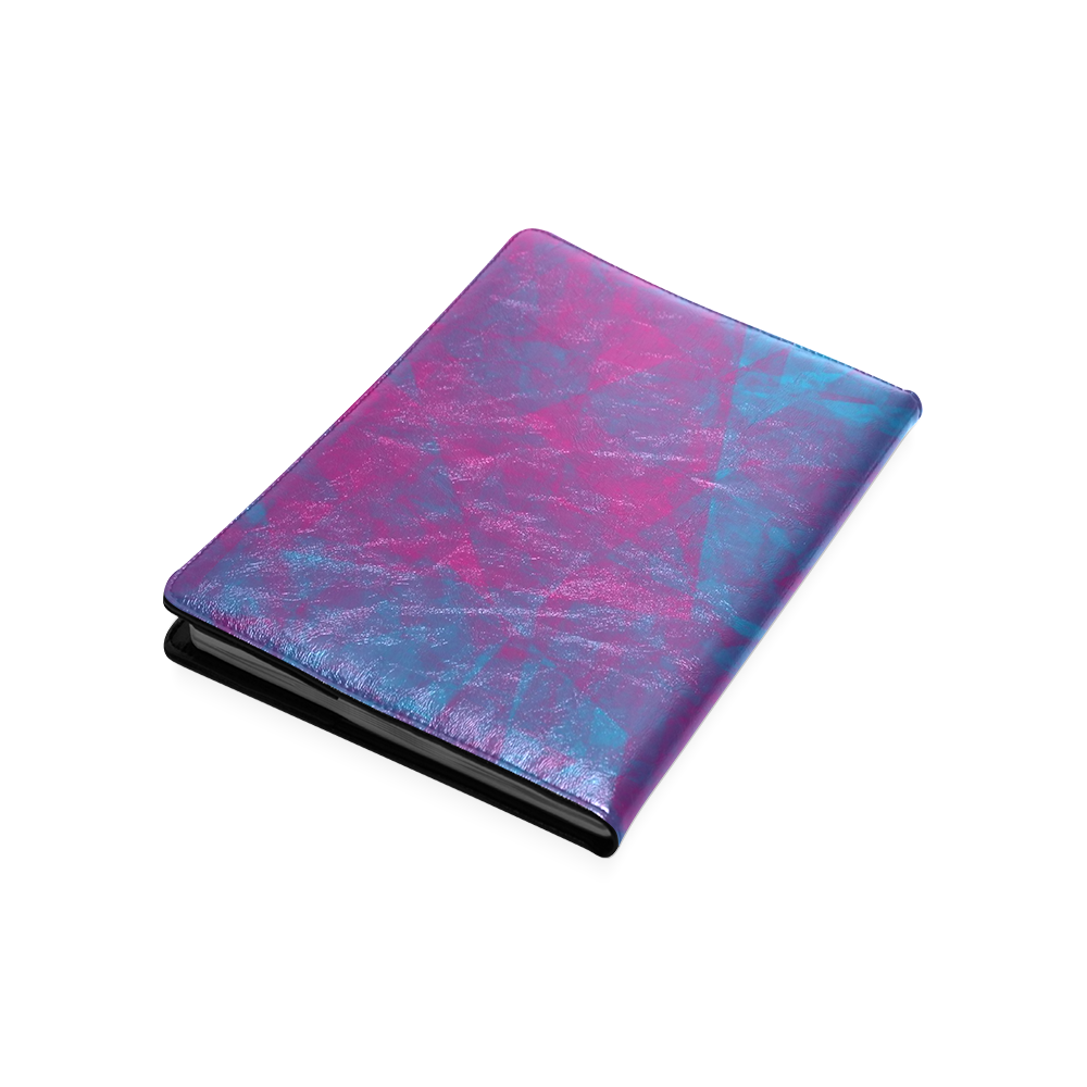 blue and pink ice Custom NoteBook B5