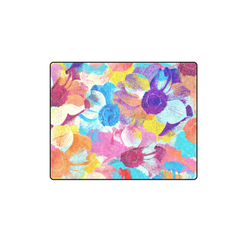 Anemones Flower Blanket 40"x50"
