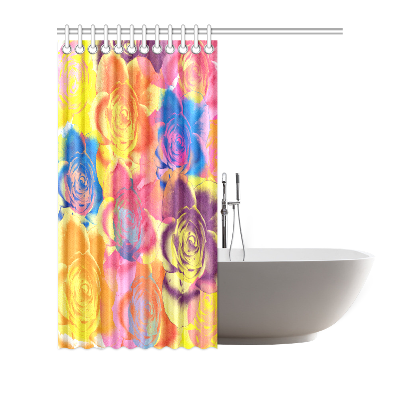 Roses Shower Curtain 72"x72"