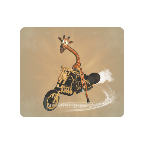 Funny giraffe with motorcycle Men's Clutch Purse （Model 1638）