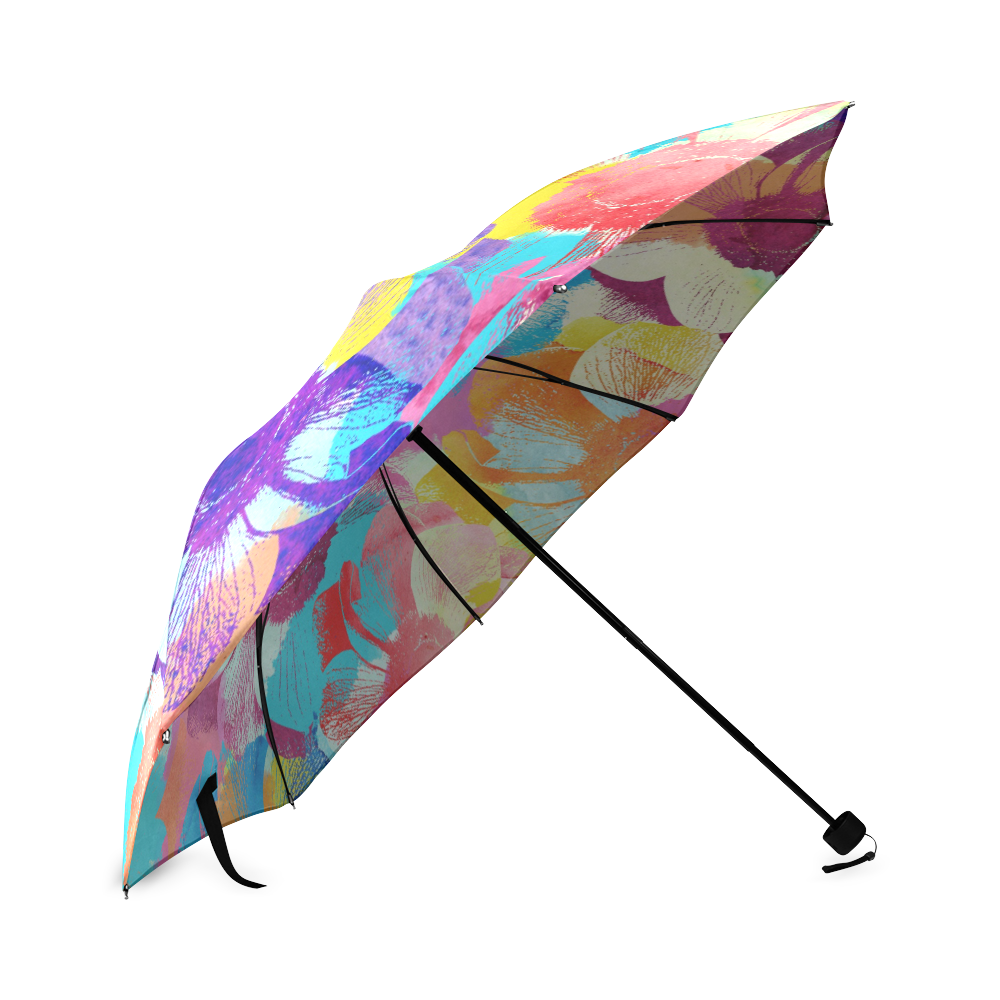 Anemones Flower Foldable Umbrella (Model U01)