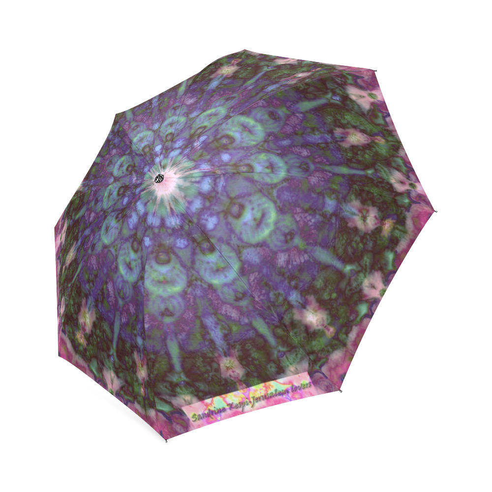 violet blessing Foldable Umbrella (Model U01)