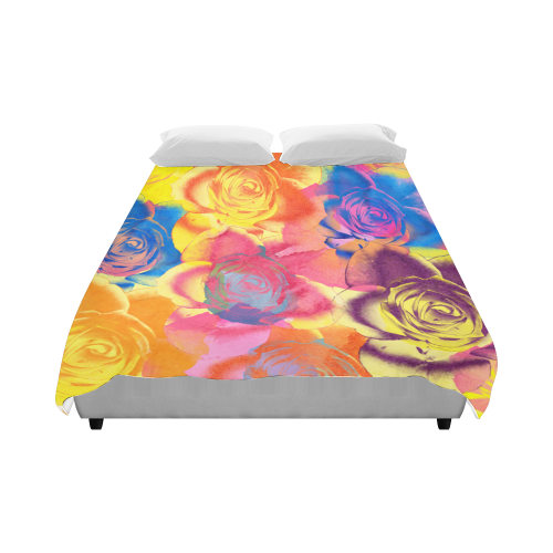 Roses Duvet Cover 86"x70" ( All-over-print)