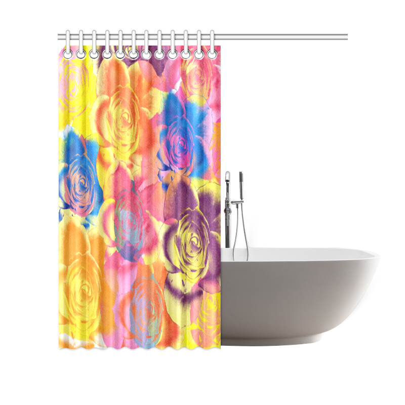 Roses Shower Curtain 69"x70"