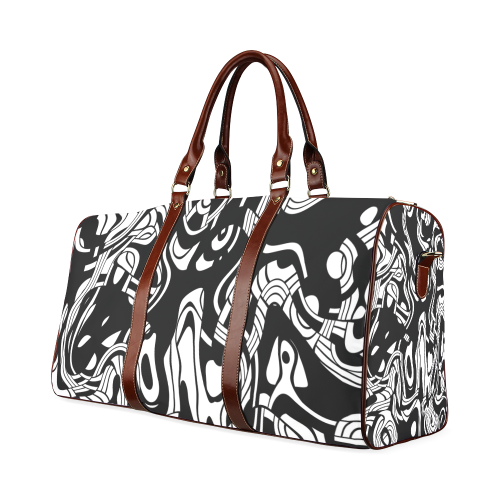 squiggly Waterproof Travel Bag/Small (Model 1639)